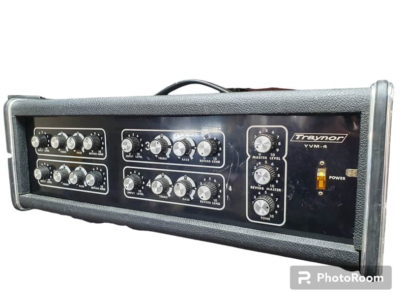 Traynor YVM-4 1970s - black tolex image 1