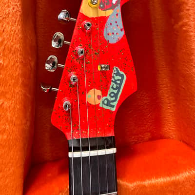 Fender Artist Series George Harrison Rocky Stratocaster 2022 - Sonic Blue / Custom Art Bild 3