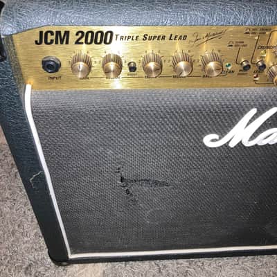 Marshall JCM 2000 TSL 122 Triple Super Lead 3-Channel 100-Watt 2x12" Guitar Combo 2000s - Black image 11