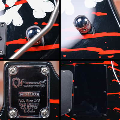Charvel Warren DeMartini Signature Pro-Mod Blood and Skull Graphic 2021 w/Hard Shell Case image 14