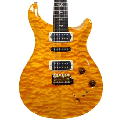 PRS Wood Library Modern Eagle V Quilted Maple - Santana Yellow image 1