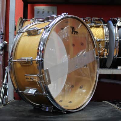 1980s Pearl 6.5x14 Maple Shell Snare Drum image 5