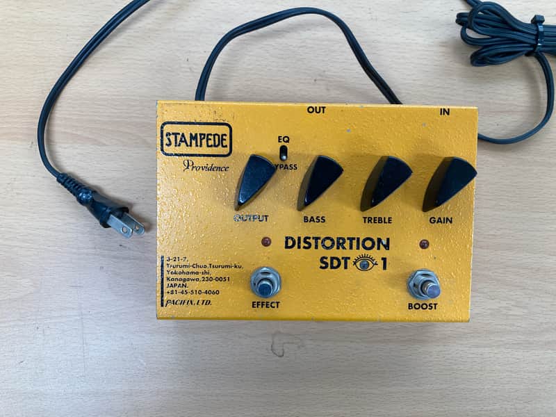 ギター Providence STAMPED DISTORTION SDT-1 Providence Stampede SDT-1 Distortion Pedal | Reverb