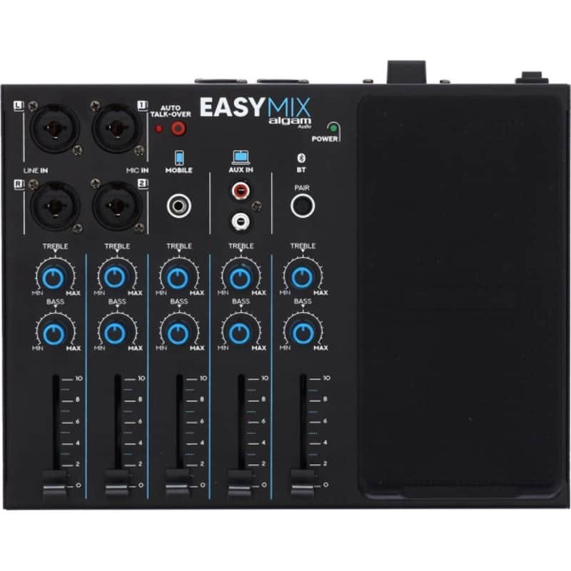 Algam Audio SAA Easymix 5-Kanal Funkmischpult mit Talkover image 1