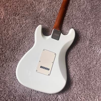 Jet Guitars JS-300 JS300 OW, solid basswood body, 22 frets roasted maple neck, ceramic pickups, traditional tremolo Free Setup image 4