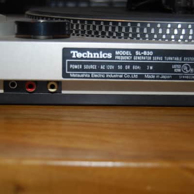 Technics SL-B30 1980's silver image 3