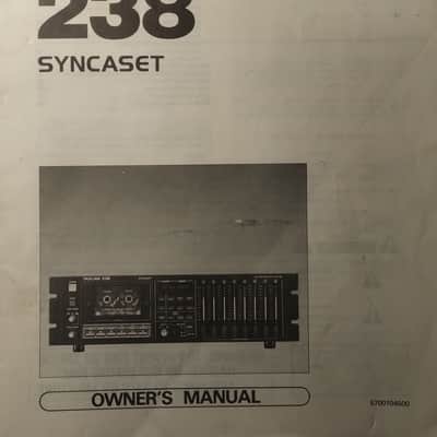 Tascam 238 Syncaset Multitrack 8-Track Cassette Recorder image 6