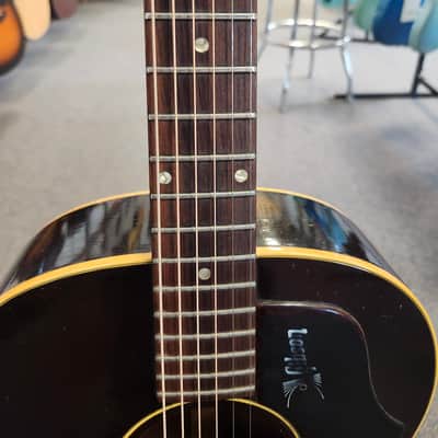 Vintage 1968 Gibson B-25 Acoustic Guitar - Sunburst with Hardshell Case image 9