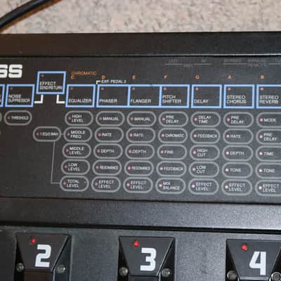 Vintage Boss ME-10 Guitar Multiple Effects - No Output - For Repair - No Tariffs image 3