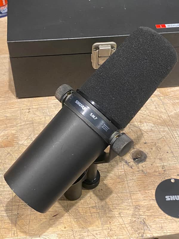 Vintage Shure SM7 Microphone with Case image 1