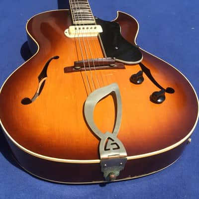 Guild Capri CE100 1956 Cherry Sunburst image 7