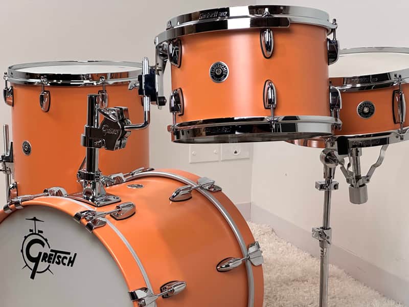 Gretsch 18/12/14/5x14" Brooklyn Drum Set - Exclusive Cameo Coral image 1
