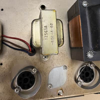 Pre-CBS Fender Band-Master Head & Cab 1964 - Blonde Tolex image 25