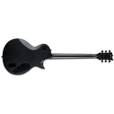 ESP LTD EC-1000 Baritone LH B Charcoal Metallic Satin CHMS Left Handed Electric Guitar B-Stock EC1000 - Korea image 2