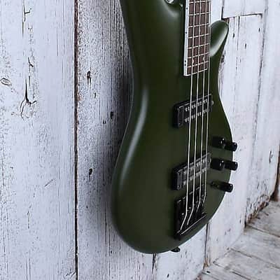 Jackson X Series Spectra Bass SBX IV Electric Bass Guitar Matte Army Drab image 8