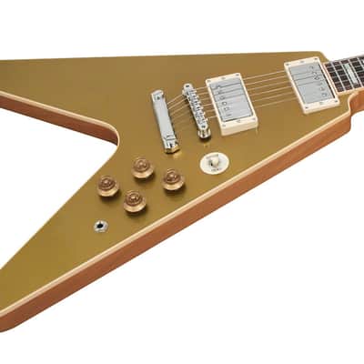 Gibson Custom Shop Limited Run Flying V Gold Top image 1