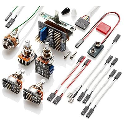 EMG AB Afterburner Boost – Aktiver Nachbrenner Für E-Gitarre Mit Variablem Gain Push/Pull