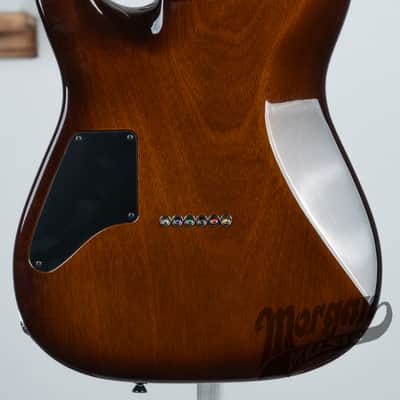 Tom Anderson Guitarworks Cobra T- Tigers Eye Burst image 4