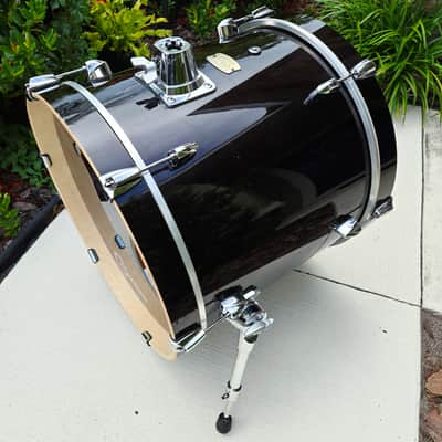 Yamaha 18" Stage Custom Kick Drum - Birch - Black image 2