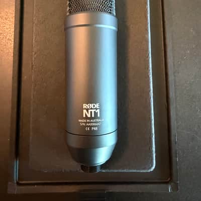 RODE NT1 Cardoid Condenser Microphone Late 2010's - Black image 3