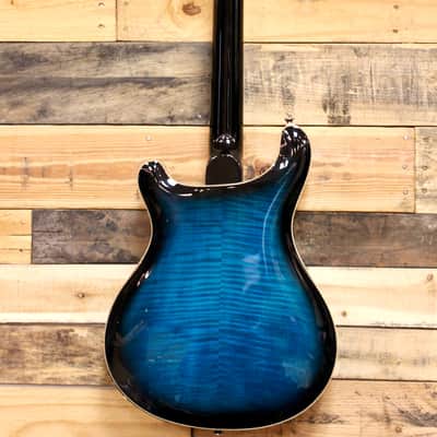 PRS SE Hollowbody II Piezo - Peacock Blue Burst image 6