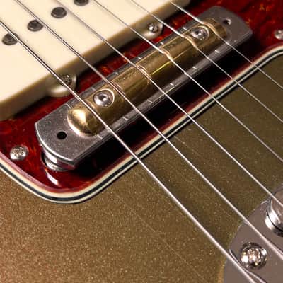 THORN Brass Knuckle 2  - Replacement bridge for Jazzmaster/Jaguar/Mustang - Polished or Aged image 2