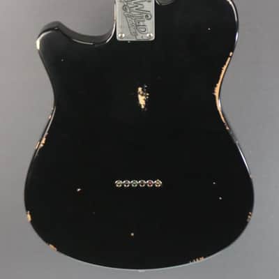 NAMM 2022 DEMO Wild Custom Guitars Wild-TV - Pinstripe (023) image 3