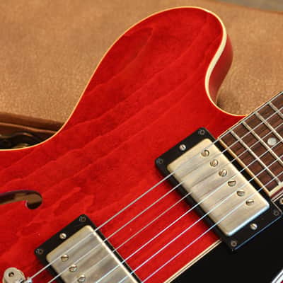 Minty! 2016 Gibson '61 Warren Haynes ES-335 Semi-Hollow Electric Guitar Figured Cherry + COA OHSC image 3