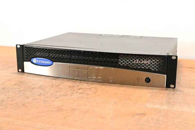 Crown CTs 2000 2-Channel 1000W Power Amplifier CG01P6U image 1