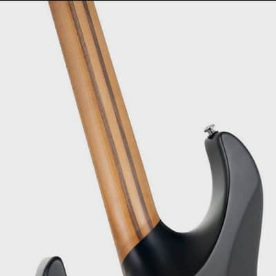 Cort KX600 INBKS 6-String Electric Guitar, Basswood Body, 5-Piece Roasted Maple & Walnut Neck, Gig Bag Included, B-Stock image 4