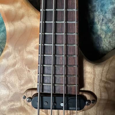 Birdsong "Sadhana" 4-String (Short Scale) 2011 - Quilted Maple image 9