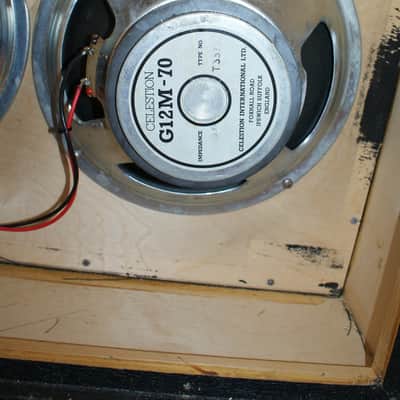 Marshall JCM 800 Lead Series Model 1936 2x12" Guitar Speaker Cabinet early 80's image 14