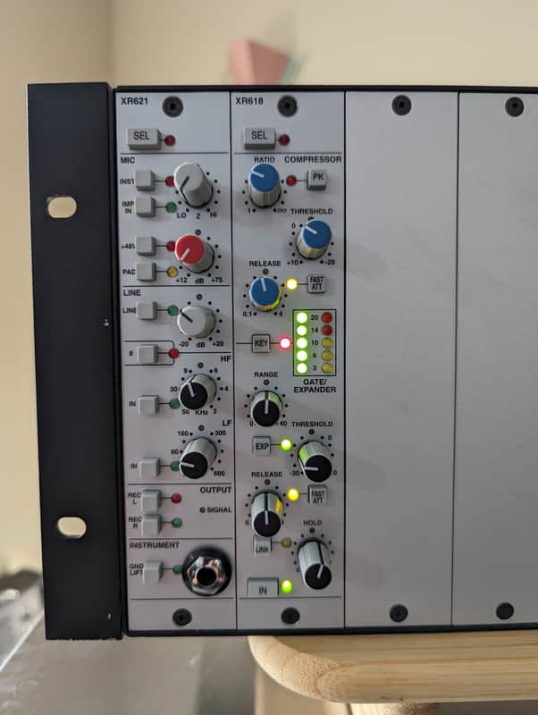 Solid State Logic X-Rack w/XR621 Mic Pre and XR618 Compressor image 1