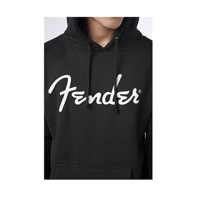 Fender Spaghetti Logo Pullover Hoodie (Medium, Black) image 5