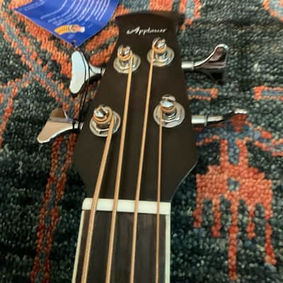 Ovation Applause E-Acoustic Bass Wood Classics AEB96-5E Jumbo Bass image 7