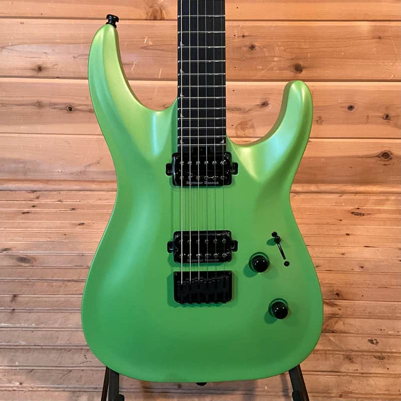 Jackson Pro Plus Series Soloist SLA2 HT Electric Guitar - Toxic Apple image 1