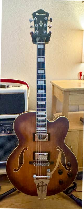 Ibanez AFS75T Tobacco 2012 - Tobacco Flat image 1