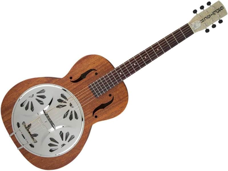 Gretsch G9200 Boxcar Round-Neck Mahogany Body Resonator 6-String Guitar with Padauk Fingerboard (Natural Finish) image 1
