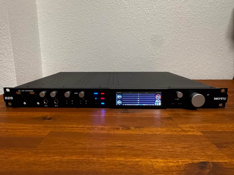 MOTU 848 USB-C / Thunderbolt Audio Interface 2025 - Present - Black image 1