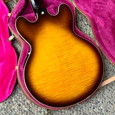 2000 Gibson ES-335 - Sunburst Flame Top image 2