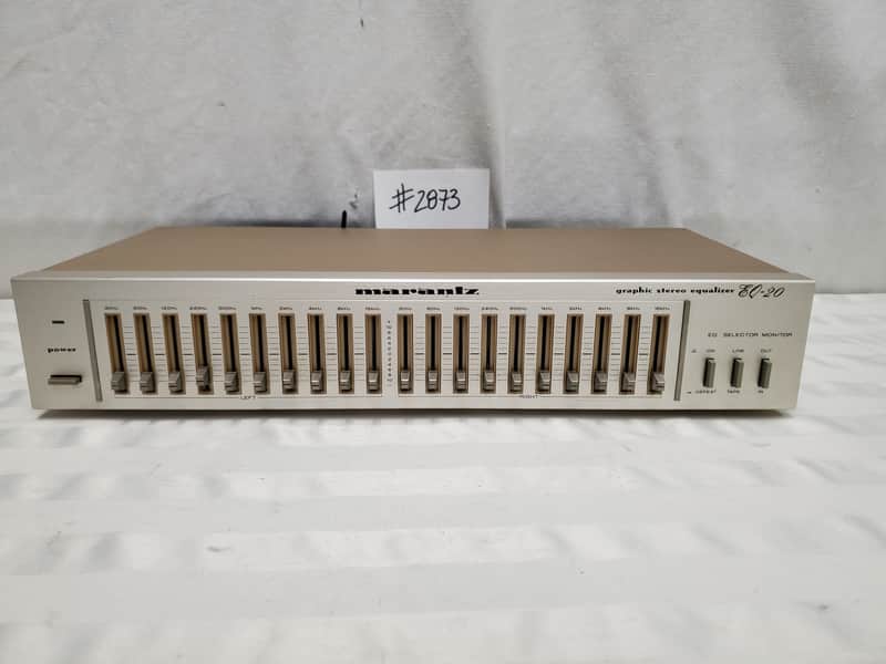 MARANTZ EQ-20 STEREO GRAPHIC EQUALIZER VINTAGE (1980-84) #2873 GREAT CONDITION image 1