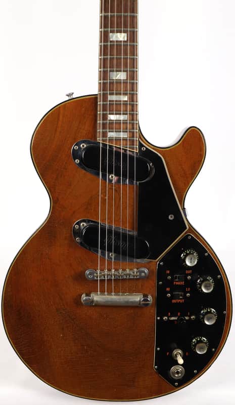 Vintage 1971 Les Paul Recording Electric Guitar w/ OHSC Walnut image 1