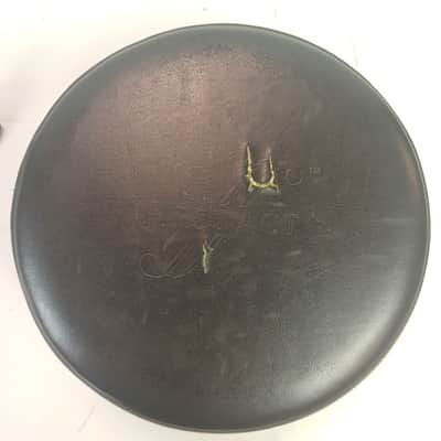 First Act Drum Throne Heavy Duty Double-Brace Seat Chair Black Powdercoat image 6