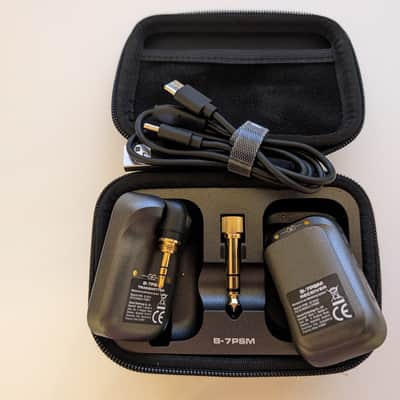 NUX B-7PSM Wireless In-Ear Monitor System (5.8GHz) — Mint, Open-Box, Complete with Original Box & Case image 3