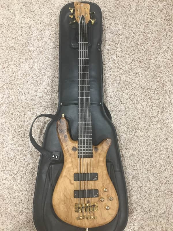 Warwick Streamer Custom Shop LX5 LTD 30/100 2018 Natural Satin Transparent image 1