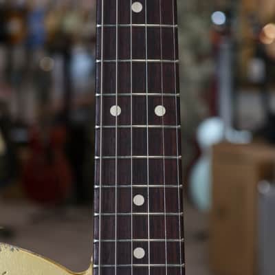 Fender Custom Shop Super Heavy Relic 1960 Telecaster - AAA Rosewood Fingerboard, Aztec gold w/ Black Paisley Pickguard image 6