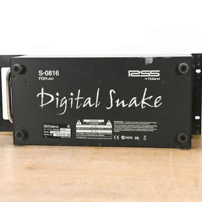 Roland S-0816 8 x 16 Digital Snake Front of House Unit CG01449 image 5
