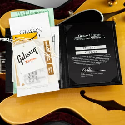 Gibson Custom Shop 1959 ES-335 Reissue 2019 - Vintage Natural image 19