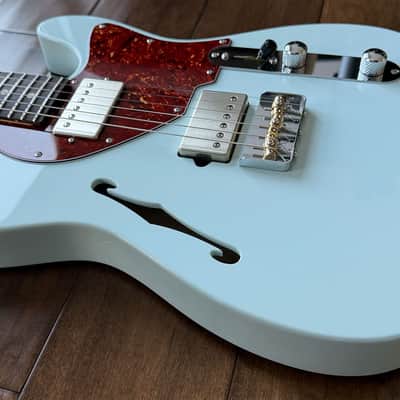Suhr ALT T Electric Guitar HH Sonic Blue Rosewood Neck 92621 image 9