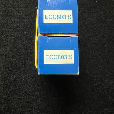 ***BRAND NEW PAIR (2)!! JJ Electronic ECC803 S (From Eurotubes) image 2